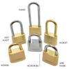 Sesamee K440 4 Dial Bottom Resettable Combination Brass Padlock with 4-Inch Hardened Steel Shackle and 10,000 Potential Combinations view 2