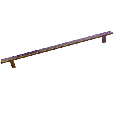 Forged 3 17.5" Bar Pull Finish: Antique Brass
