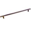Forged 3 17.5" Bar Pull Finish: Antique Brass view 1