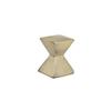 Forged 2 Square Knob Finish: Antique Brass, Size: 1.125" H x 1.125" W x 1.5" D view 1