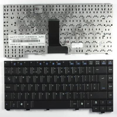 Power4Laptops UK Layout Black Replacement Laptop Keyboard Compatible with Asus A6KM