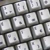 FRENCH BEPO KEYBOARD LABELS ON WHITE BACKGROUND NON-TRANSPARENT view 1
