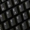 Norwegian Keyboard Labels Black Background Non-Transparent for Desktop, Laptop and Notebook view 3