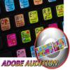4Keyboard Adobe Audition Keyboard Stickers Shortcut for Laptop, Desktop and Notebook view 1
