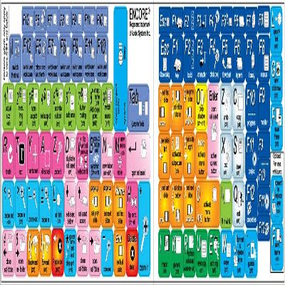 ADOBE ENCORE KEYBOARD STICKER for NOTEBOOK, DESKTOP and LAPTOP