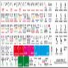 APPLE LOGIC PRO X KEYBOARD STICKERS ON WHITE BACKGROUND for NOTEBOOK, DESKTOP and LAPTOP view 1