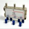 Philmore 2GHZ High "Q" 6-Way Low Loss Coaxial Satellite TV Signal Splitter With Weather Caps, Commercial Grade; CS208 view 2