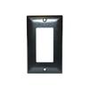 Designer Style 1 Gang Wall Plate Cover - Black : 75-1300 view 1