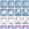 Traktor Scratch PRO Keyboard Stickers view 1