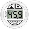 Faria in-Dash Digital Depth Finder White Bezel