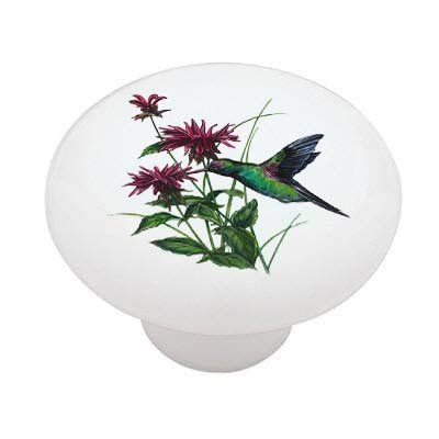 Gotham Decor Hummingbird Ceramic Drawer Knob