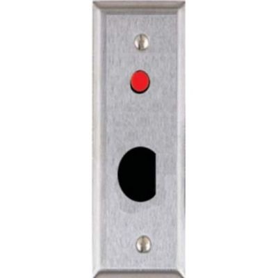 ALARM CONTROLS RP1A NARROW REMOTE PLATE RED LED OPEN