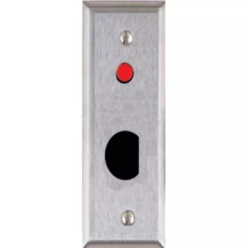 ALARM CONTROLS RP1A NARROW REMOTE PLATE RED LED OPEN