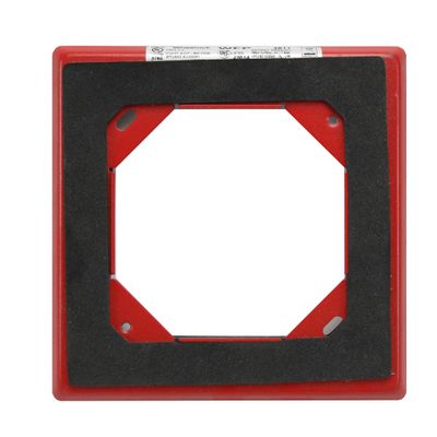 Cooper Wheelock Wfpr Flush Outdoor MNT Plate Red