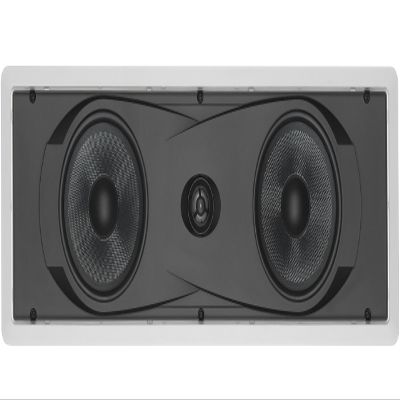Yamaha in-Wall 150 watts Natural Sound 2-Way Speaker with 1" Titanium Dome Swivel Tweeter & Dual 6-1/2" Kevlar Cone Woofers for Enhanced Center Channel,