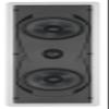 Yamaha in-Wall 150 watts Natural Sound 2-Way Speaker with 1" Titanium Dome Swivel Tweeter & Dual 6-1/2" Kevlar Cone Woofers for Enhanced Center Channel, view 2