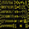 English US Yellow Large Lettering Keyboard Labels Layout (Upper CASE) Black Background for Desktop, Laptop and Notebook view 2