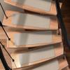 House, Home and More Set of 12 Attachable Indoor Carpet Stair Treads - Ivory Cream - 8 Inches X 23.5 Inches view 4