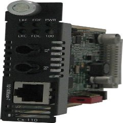 Perle C-110-S2ST40 Fast Ethernet Media Converter