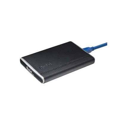Connectland Syba Simili Leather USB 3.0 External Enclosure for 2.5-Inch SATA Hard Disk CL-ENC25021