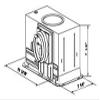 Aero Pure A515A W Quiet Bathroom Fan with Heat and Light, White view 2