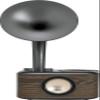 Sangean CP-100 AM/FM Retro Gramophone Radio with Bluetooth Speaker and Aux-Input, Walnut view 1