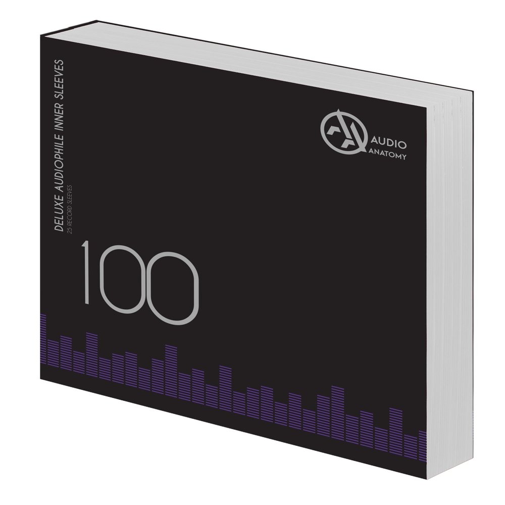 AA Audio Anatomy AC007 AA C 12" Vinyl Inner Envelopes - Cream (Pack of 100)