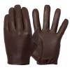 Tough Gloves Patrol-X Ultra Thin Leather Gloves, TD301 Chestnut Size 8 view 1