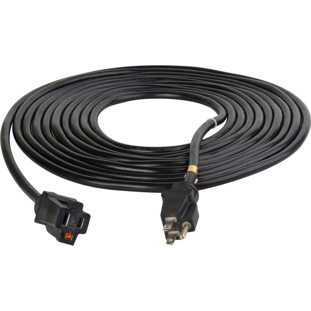 Milspec 50' Pro Power SJTW Extension Cord, 12/3 AWG, Black