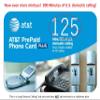 At&t Prepaid Phone Card - 125 Min. view 2