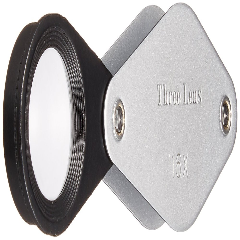MIZAR-TEC RC-1316 High Magnification Loupe, 16x Magnification, Lens Diameter 0.5 inches (13 mm), Made in Japan