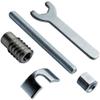 Bed Rail Connection System - Sturdy Bed Hardware Kit w/Durable Metal Rail & Hardware Nuts for Easy Assembly- Includes Threaded Rods, Inserts & Slotted Washers  Easy DIY Installation view 1