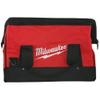 Milwaukee 17 Inch Heavy Duty Canvas Tool Bag with 6 Interior Pockets, Reinforced Bottom, and Strap Ring (Shoulder Strap Not Included) view 1