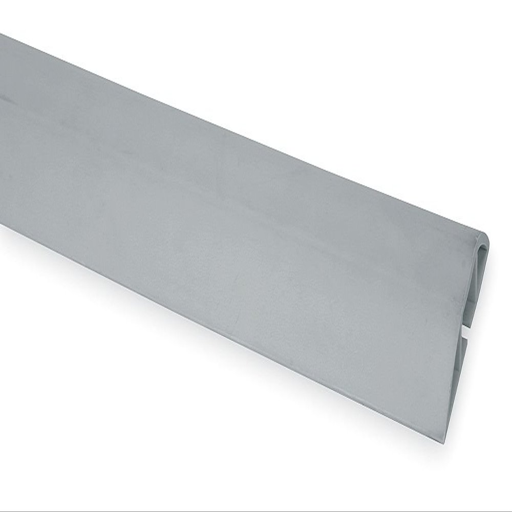 Cable Protector, 1 Channel, Gray, 10 ft. L