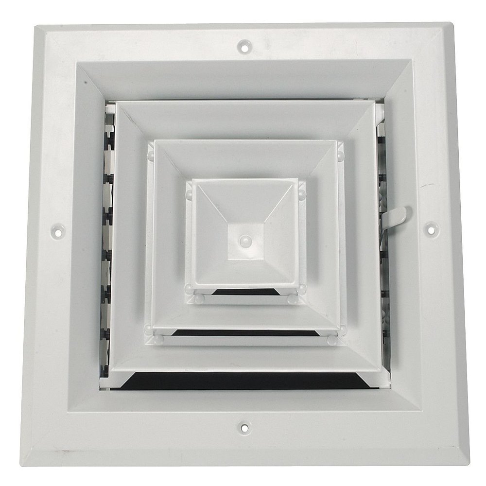 Diffuser, 4-Way, Duct Size 6 in. x 6 in.