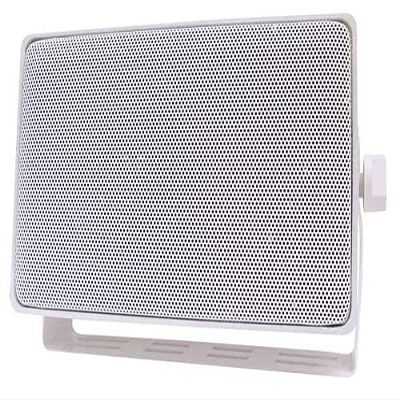 3-Way Indoor/Outdoor Speaker, 4 in, White