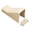 ICC Raceway Ceiling Entry and Clip, Wire Organizer and Cable Management Fitting, Cord Cover for Wall & Floor, 3/4", Single Pack, Ivory view 1