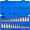 NEIKO 10288A Allen Hex Bit Socket Set, 32 Piece SAE and Metric Allen Socket Set, Allen Head Hex Key Socket Set Made with S2 Steel view 1