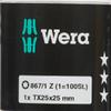 867/1 Z TX 25 X 25 MM DIY-BOX BITS (100 PCS) view 3