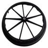 Graham-Field 24" x 1" Wheel and Black Handrim with Hubcap for Traveler SE, Wheelchair Parts and Accessories, 90763050 view 1