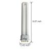Ushio BC8832 3000178 - CF9SE/841-9W - 4 Pin 2G7 Base - 4100K - CFL Bulb view 2