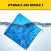 STANLEY - 251201 Stanley 25-1201 Blue Cloth, Reusable Filter with Clamp Ring for 1-5 Gallon Wet/Dry Vacuums, 1-Pack view 4