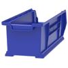 Akro-Mils - 30284BLUE 30284 Super-Size AkroBin Heavy Duty Stackable Storage Bin Plastic Container, (24-Inch L x 8-Inch W x 7-Inch H), Blue, (4-Pack) view 3