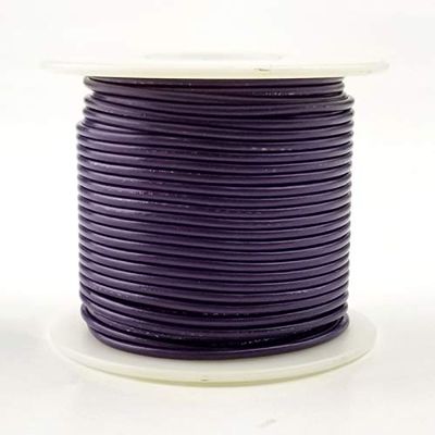 GPW Violet 24AWG Stranded 300V Hook Up Wire - 25' Roll
