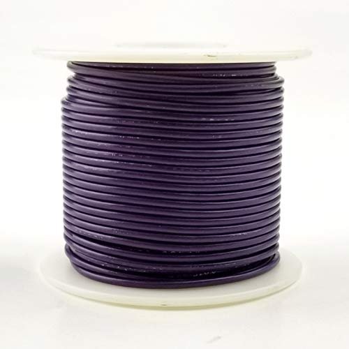 GPW Violet 24AWG Stranded 300V Hook Up Wire - 25' Roll