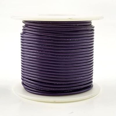 GPW Violet 26AWG Stranded 300V Hook Up Wire - 25' Roll