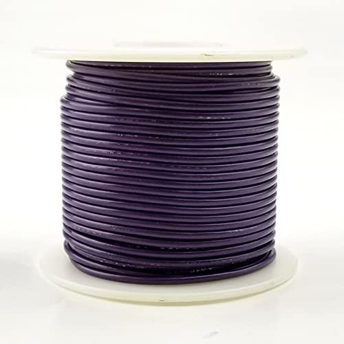 GPW Violet 26AWG Stranded 300V Hook Up Wire - 25' Roll