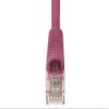 25ft Cat 5E Unshielded (UTP) Ethernet Network Cable - Pink view 2