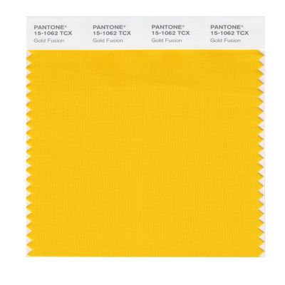 PANTONE Smart 15-1062X Color Swatch Card, Gold Fusion