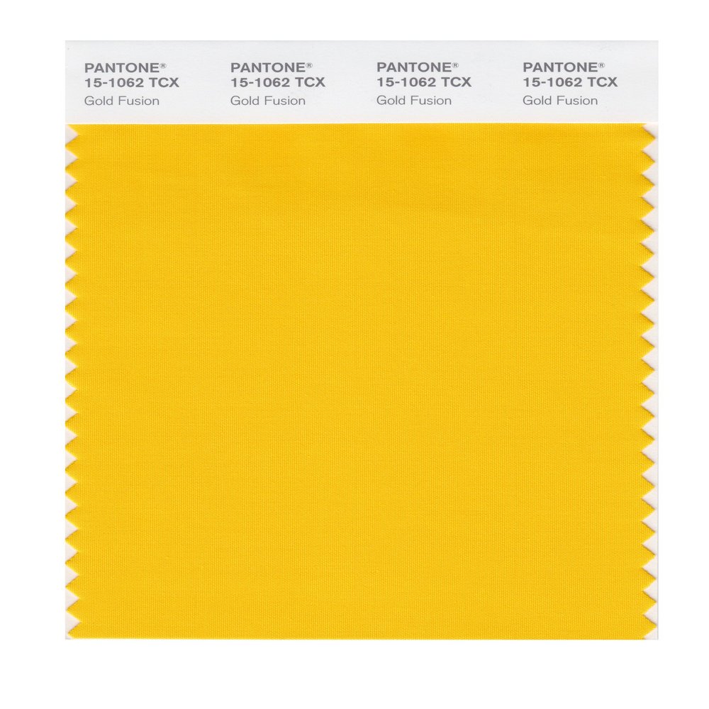 PANTONE Smart 15-1062X Color Swatch Card, Gold Fusion